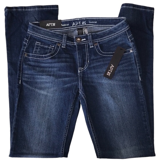 Apt. 9 Denim - Apt Mid Rise Bootcut Jeans 1099